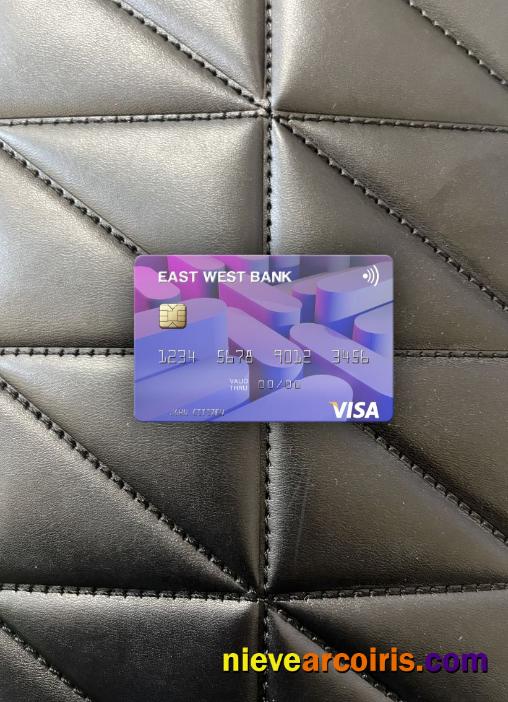 USA East West Bank visa card photolook